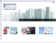 Tablet Screenshot of fococonsultoria.com